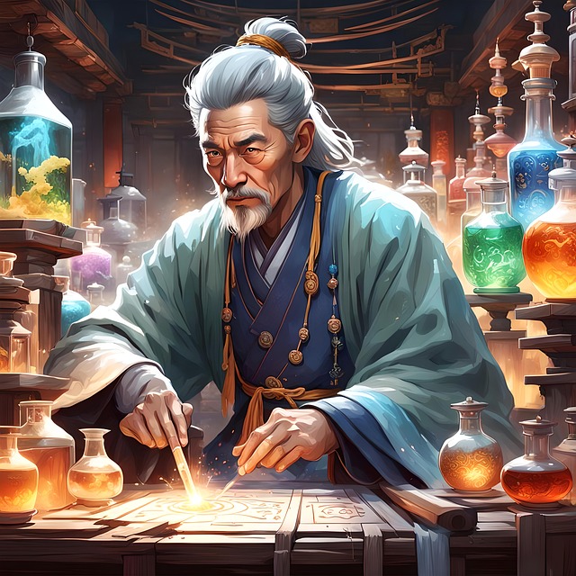 Ein chinesischer Apotheker