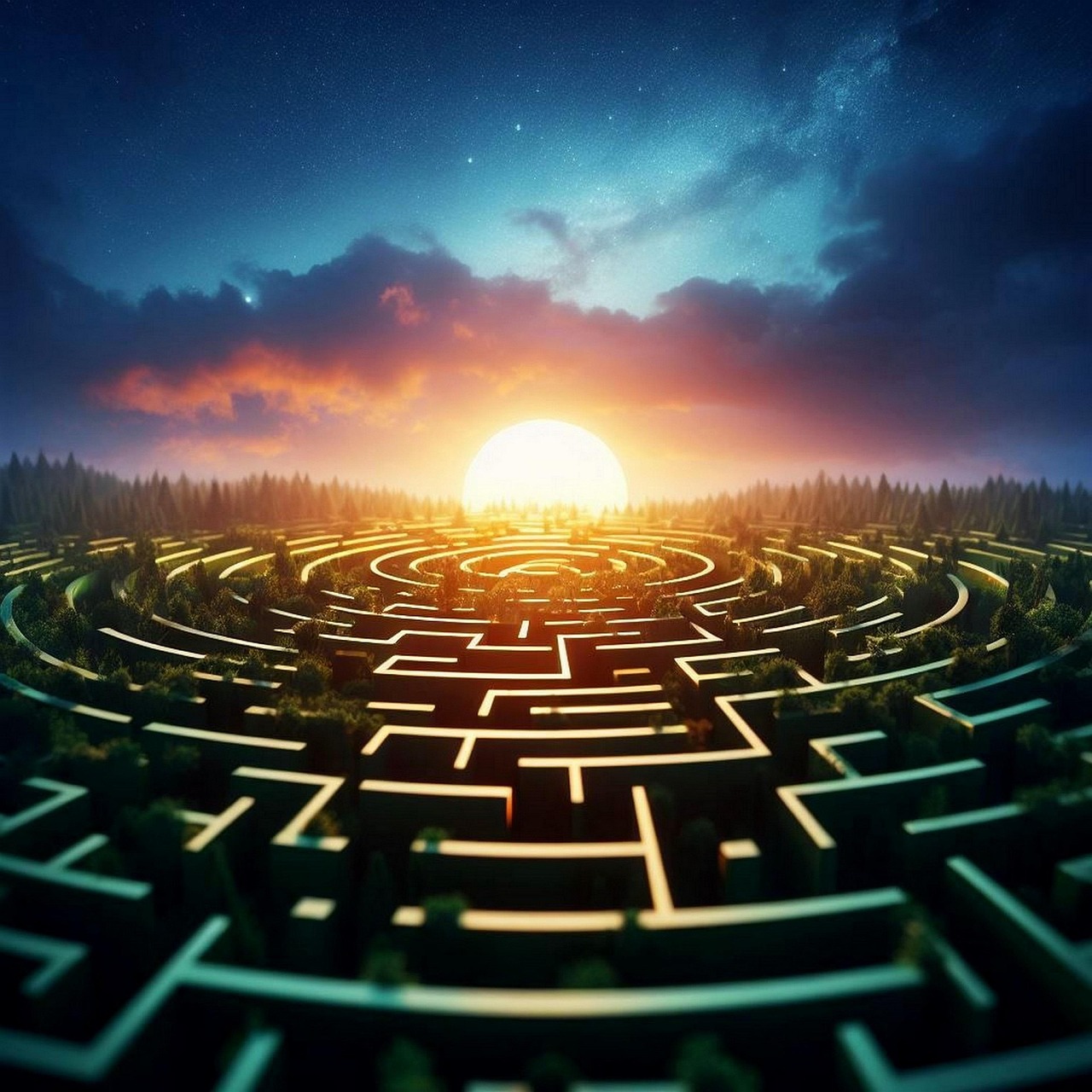 Ein Labyrinth