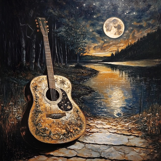 Eine Gitarre