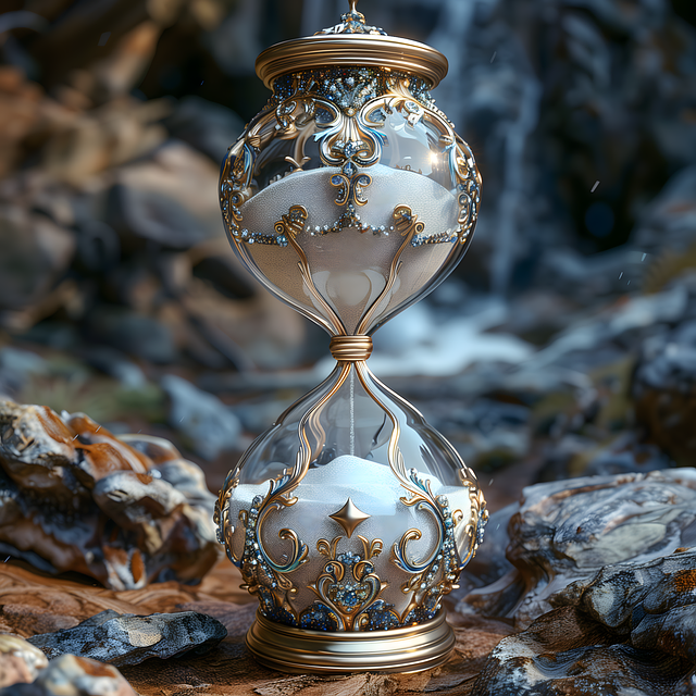 Eine Sanduhr
